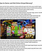 Apakah Game Slot Termasuk Judi